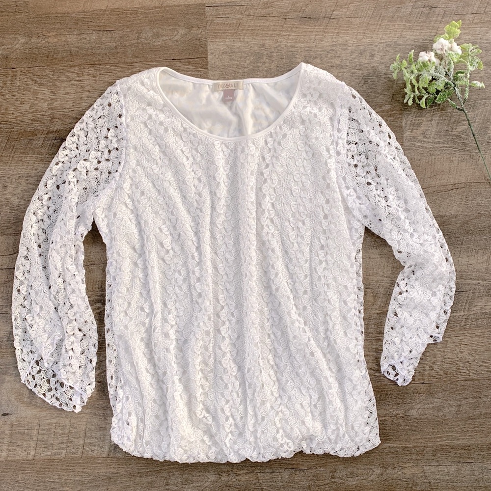 White Lace Top